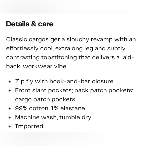 Joe’s Jeans Cargo Pant - Picture 6 of 10